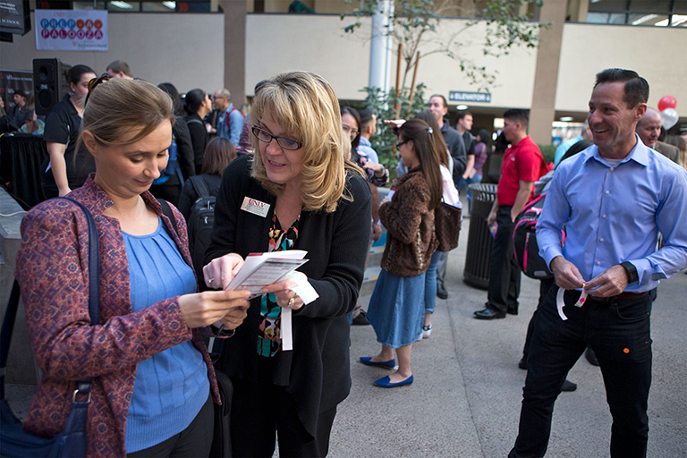 Career Fair Scene