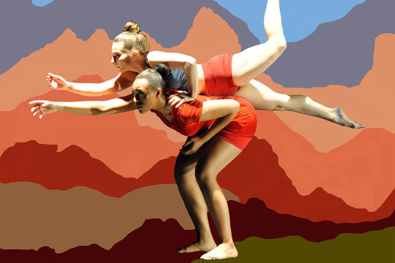 two female dancers